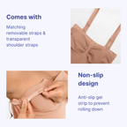 Zeoba - Strapless Bodysuit