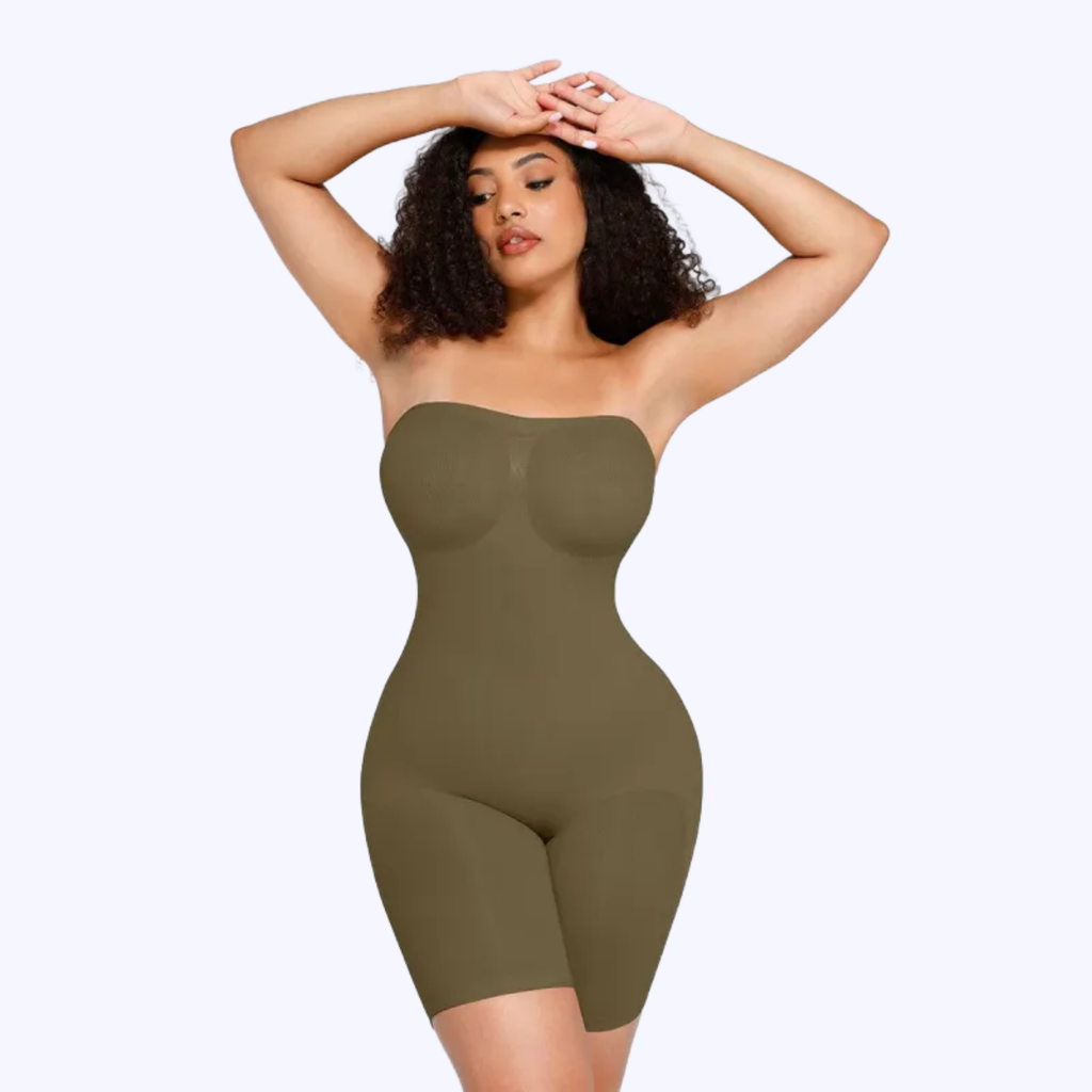 Zeoba - Strapless Bodysuit
